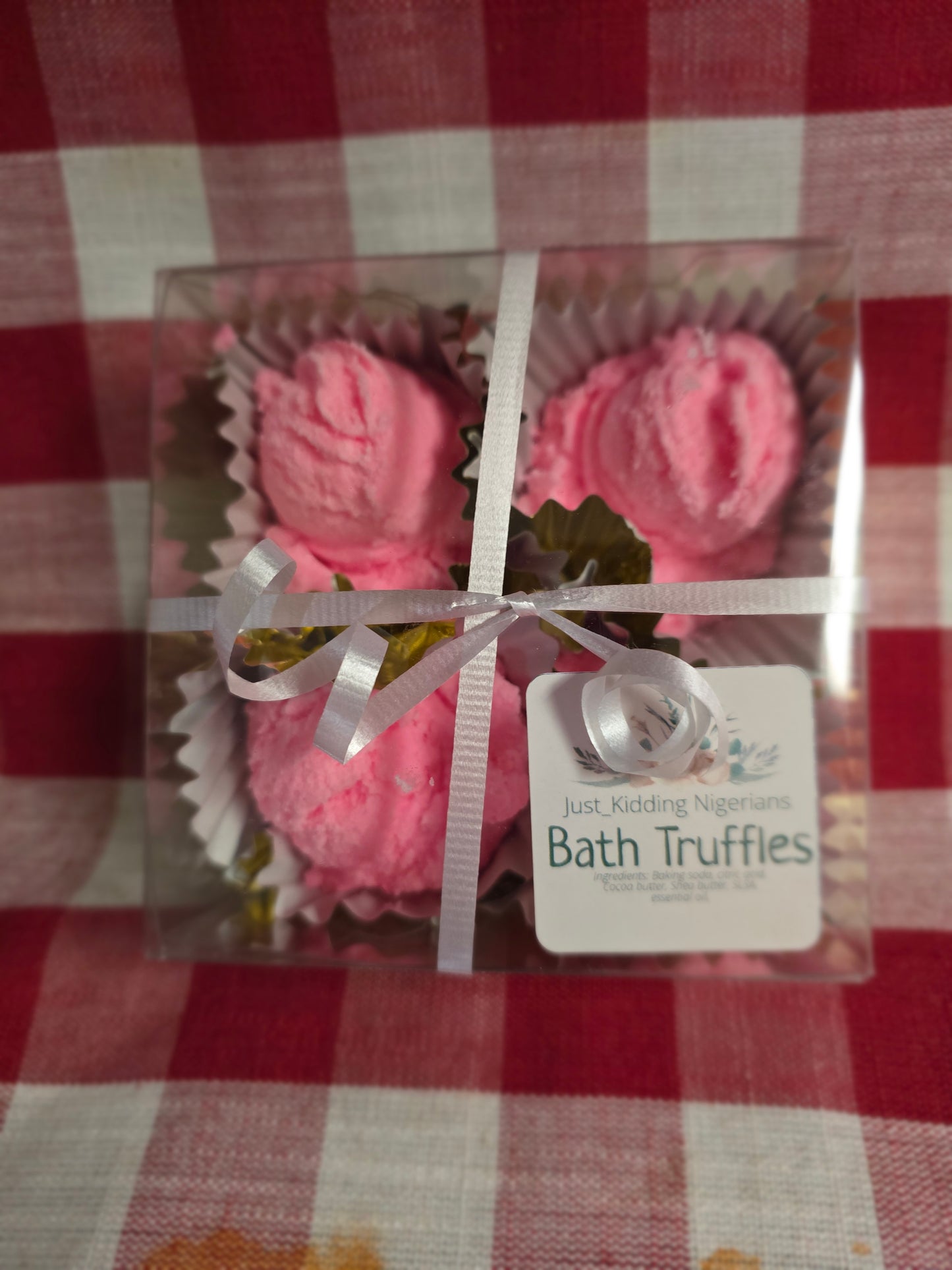 Foaming Bath Truffles