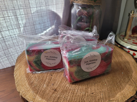 Peppermint Vanilla Soap